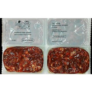 Kalbfleisch geschnetzelt 2 x 250 g - TK