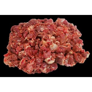 Pouletfleisch geschnetzelt (Poulet Magen &amp; Herz) 2 x 250 g - TK